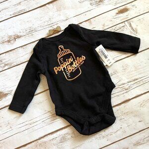 NWT Poppin' Bottles Infant 0-3 Month Onesie